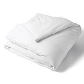 Housse de couette unie - 140x200cm - percale de coton