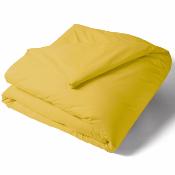 Housse de couette unie - 140x200cm - percale de coton