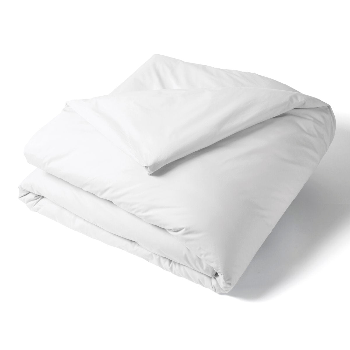 Housse de couette unie - 140x200cm - percale de coton
