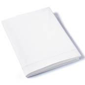 Drap plat uni - 180x290cm - percale de coton