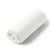 Drap housse blanc - 160x200cm - satin de coton