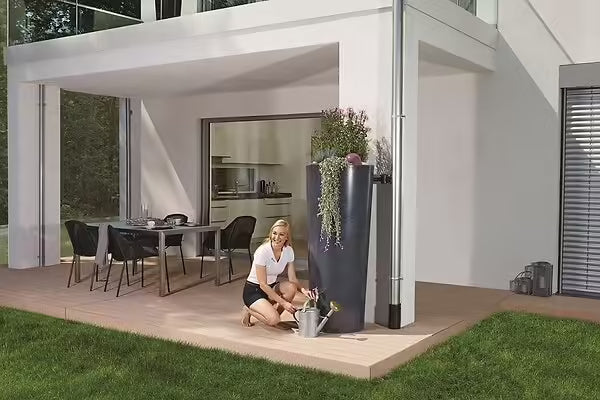 Récupérateur d´eau de pluie Stone 2 en 1 350 L - Lava