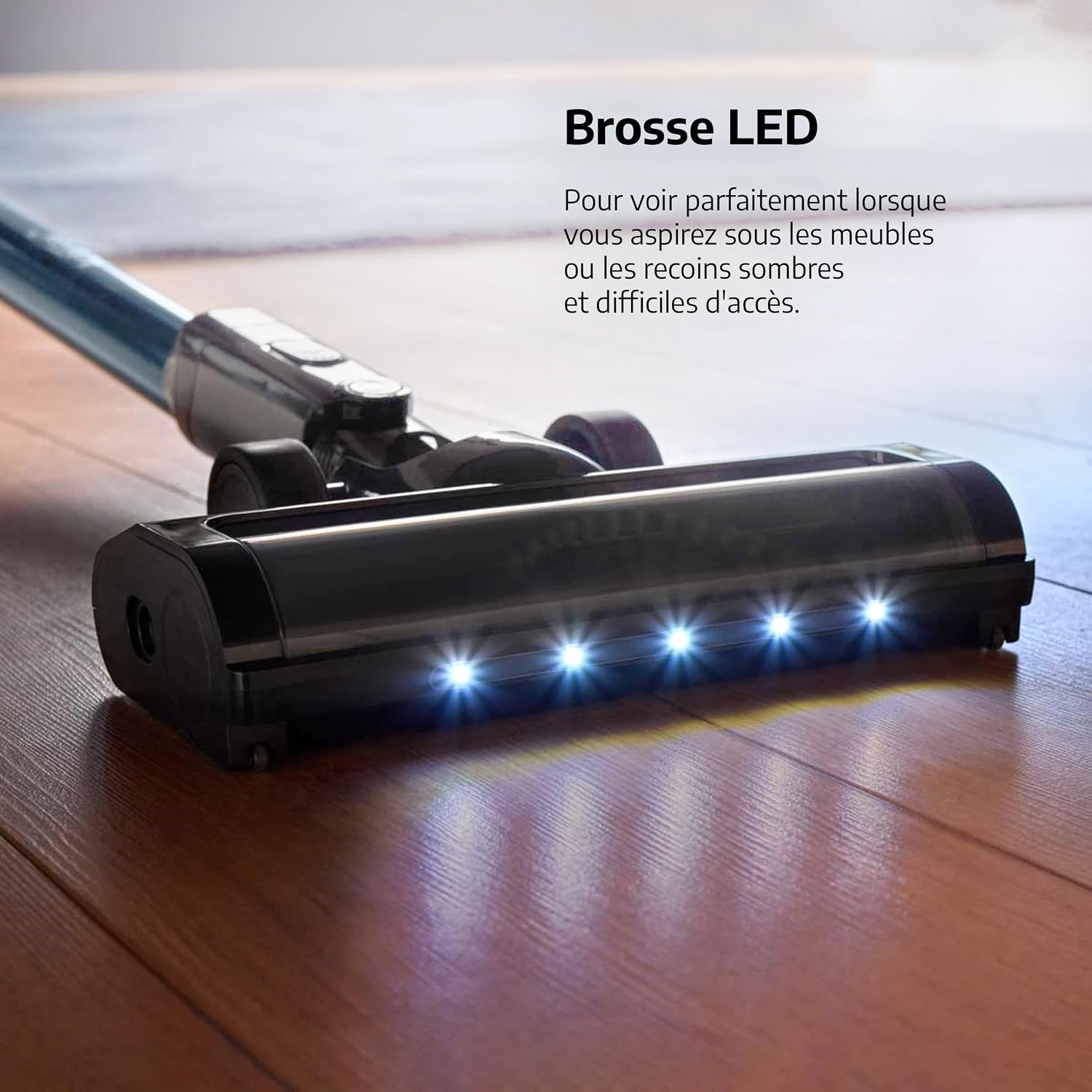 Aspirateur balai sans fil flexible 25.2v