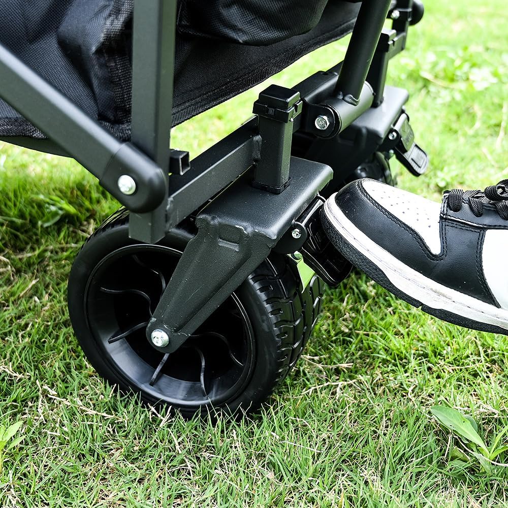 Chariot pliable tout terrain 130 kg - 100 litres