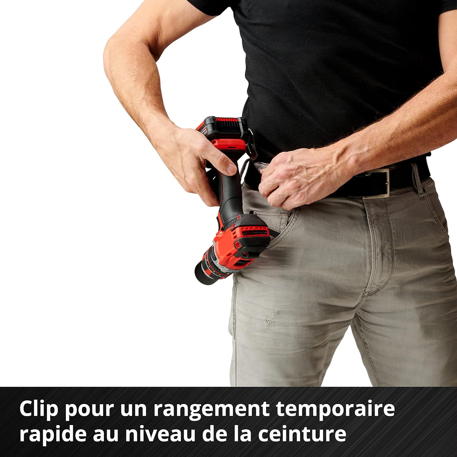 Perceuse Visseuse à percussion sans fil + 2 Batteries 2,0 Ah, un chargeur et un coffret
