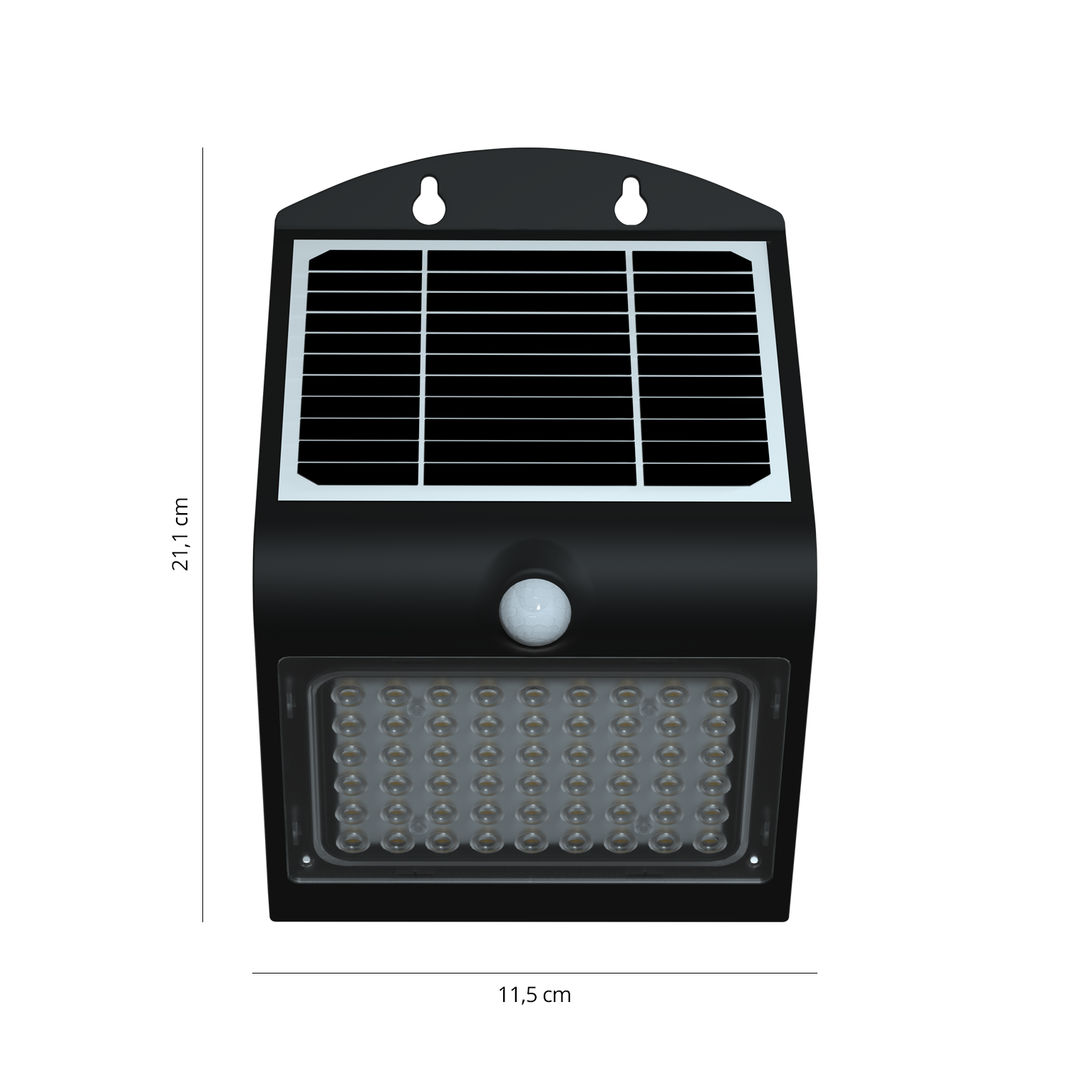 Lampe Solar Atalanta 4W - Applique Butterfly - Détecteur de Mouvement - Lampe à énergie solaire