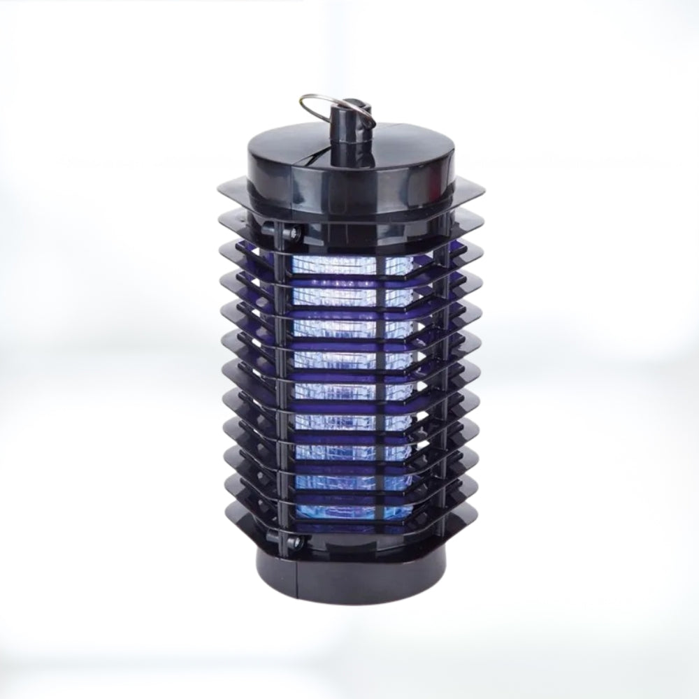 Lampe anti-moustiques 2 LED UV électrique et silencieuse pour intérieur avec rayon d'action 40 m²