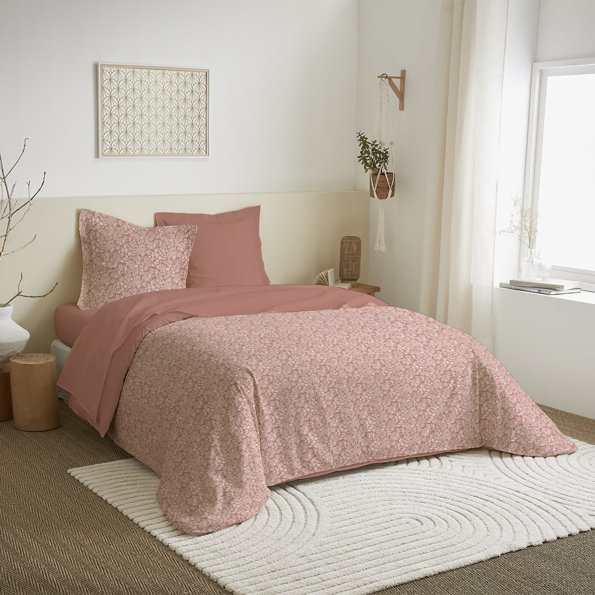 Parure de couette réversible pour lit 240 x 220 cm 13 modèles au choix