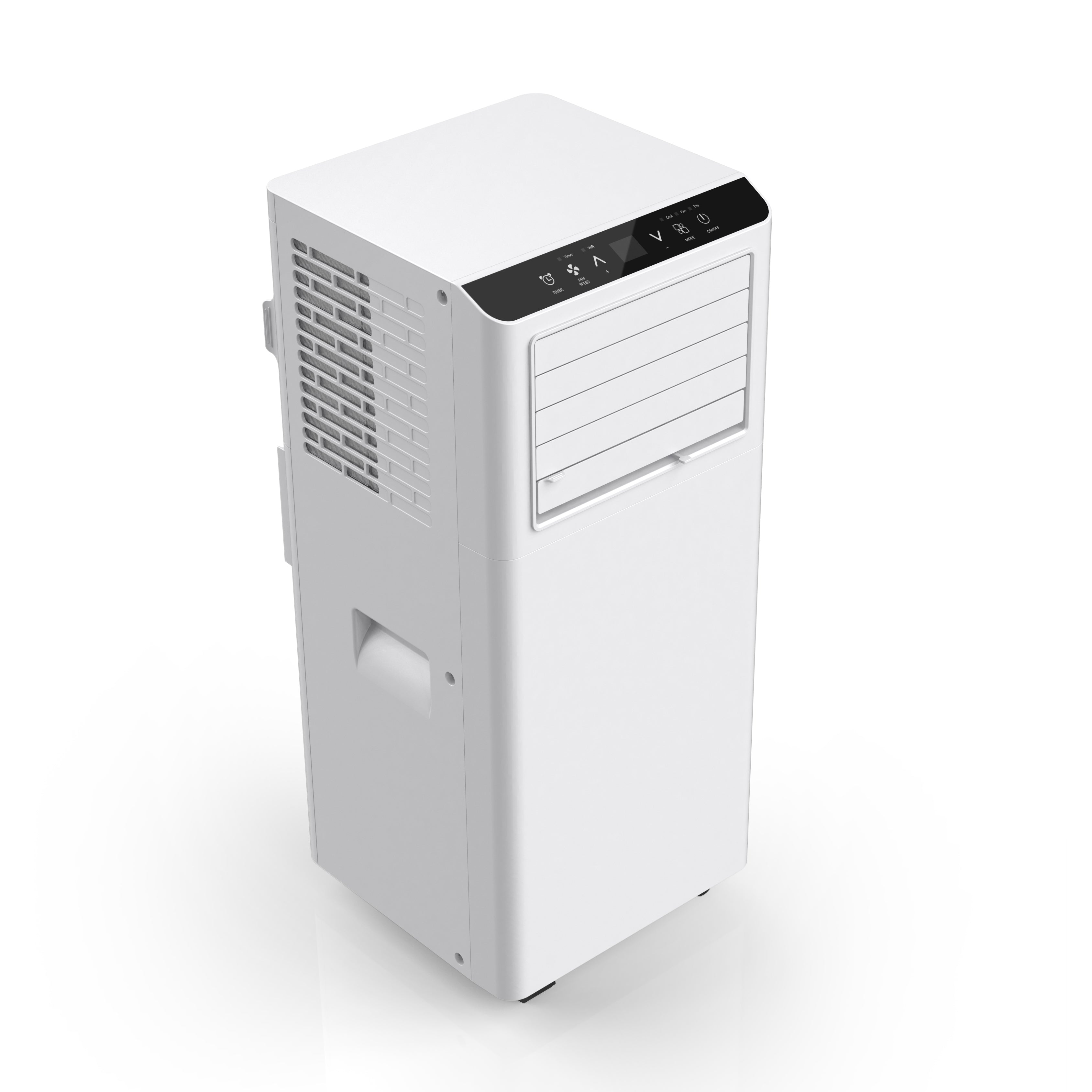 Climatiseur Mobile Blanc reversible Chaud/Froid 7000BTU Classe A