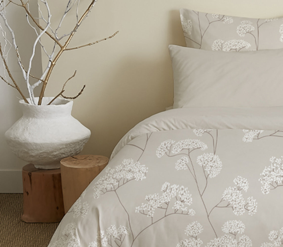 Pack 6 pièces Housse de couette Imprimé 220 x 240 cm - Drap housse 160 x 200 cm - 100% Coton 57 Fils