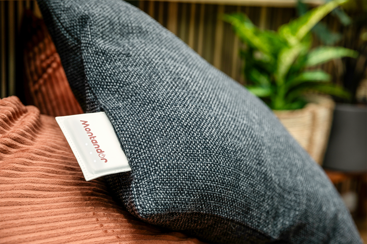 Pack de 2 coussin chauffants infrarouge sans fil avec batterie - Gris foncé