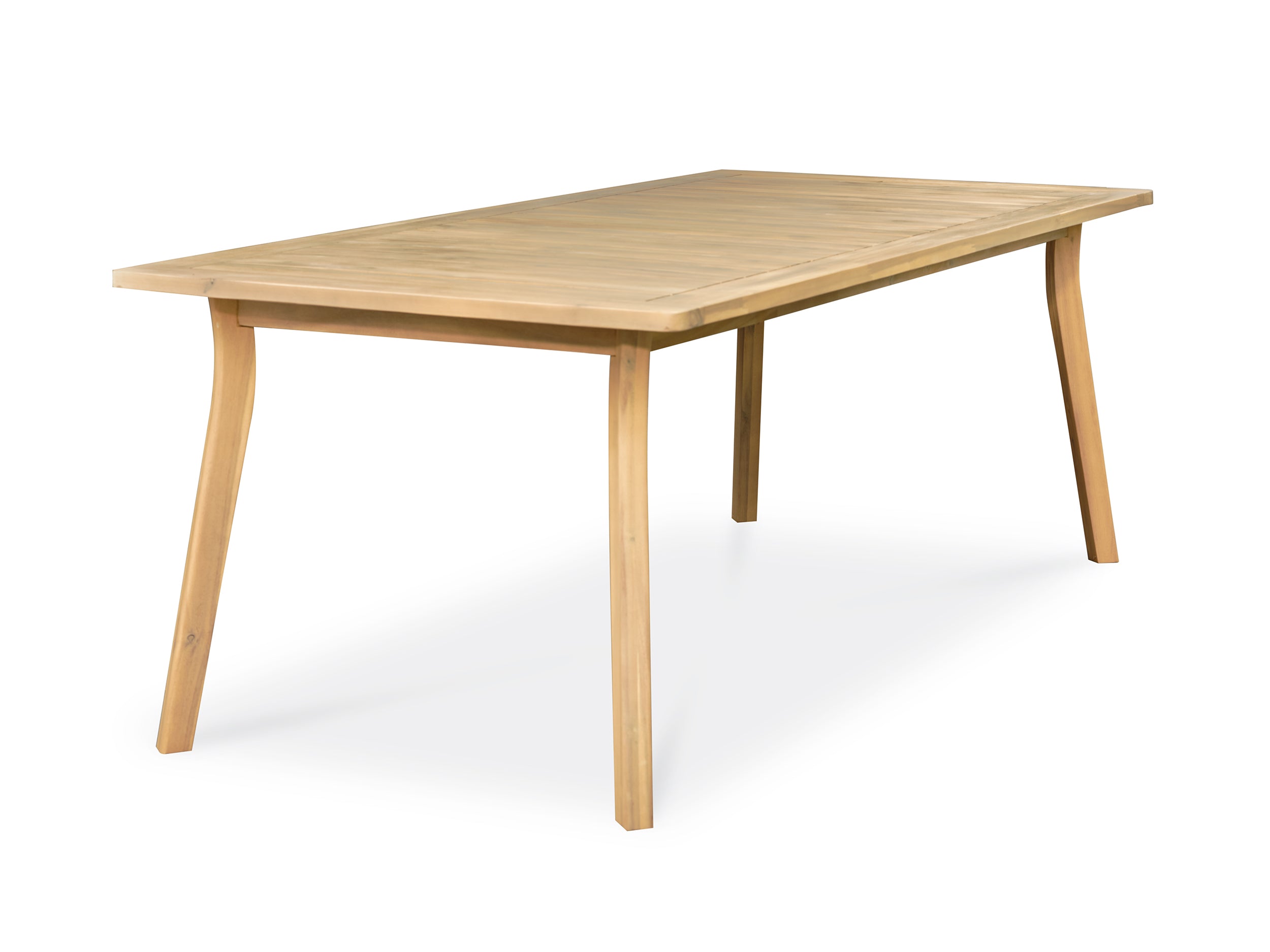 Table de jardin en acacia massif LISO - 220 cm