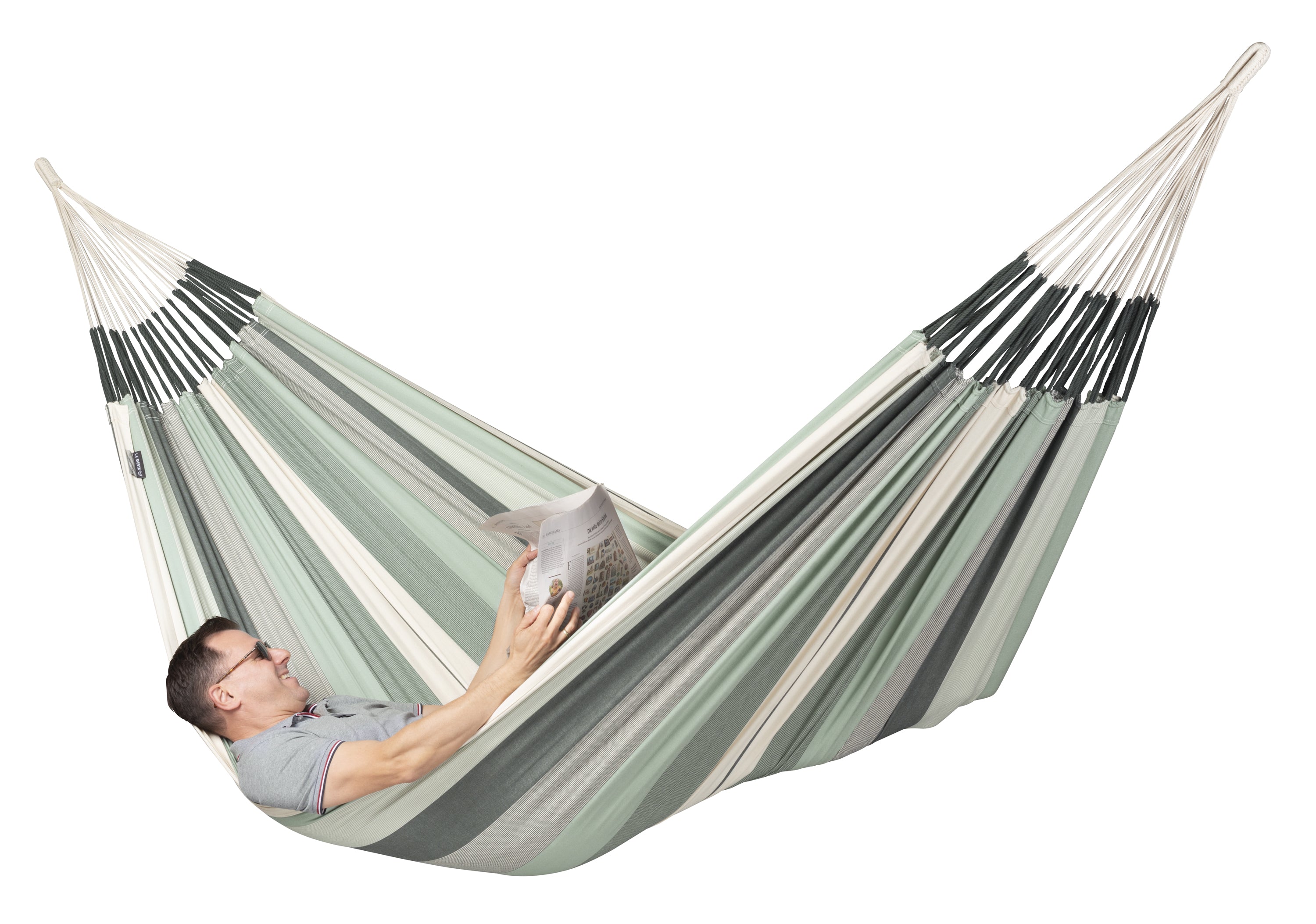 Hamac kingsize en coton biologique - La Siesta Modesta Olive