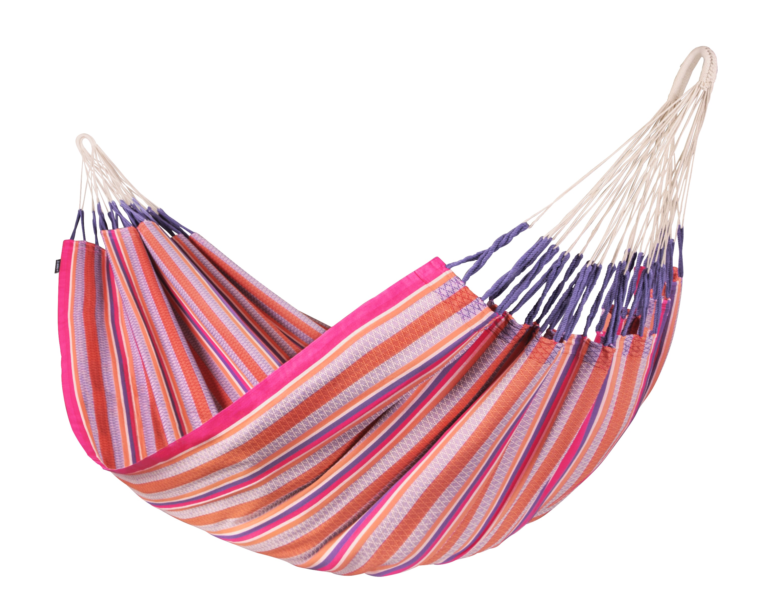 Hamac kingsize en coton biologique - La Siesta Modesta Flamingo