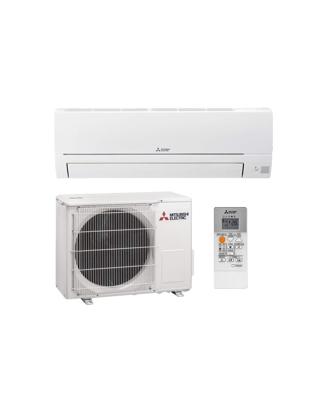 Kit climatiseur réversible 3,5kw 12000BTU A++/A+ R32