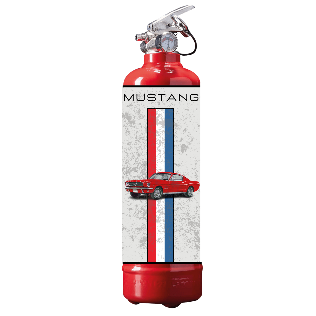 Extincteur 1kg MUSTANG ROUGE