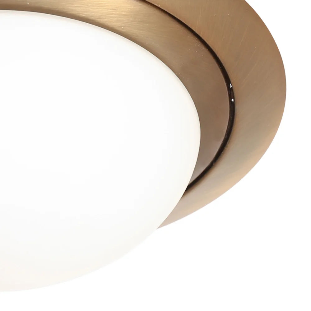 Lampe plafonnier bronze - Ikaro