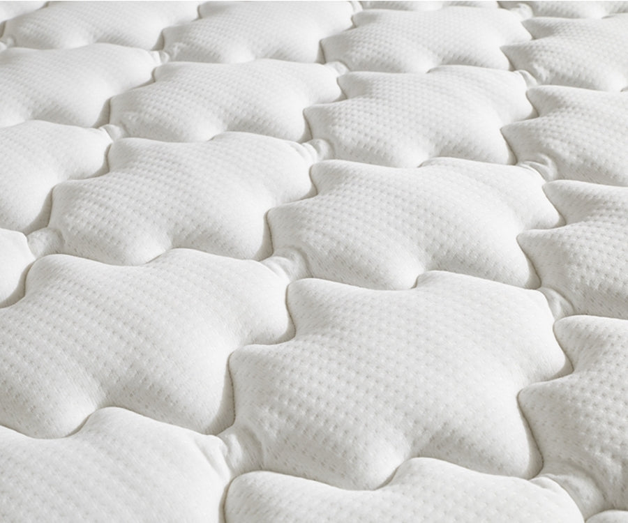 Matelas Ressort 26 cm 7 zones Face Hiver/Eté 140x190 Fabriqué en France