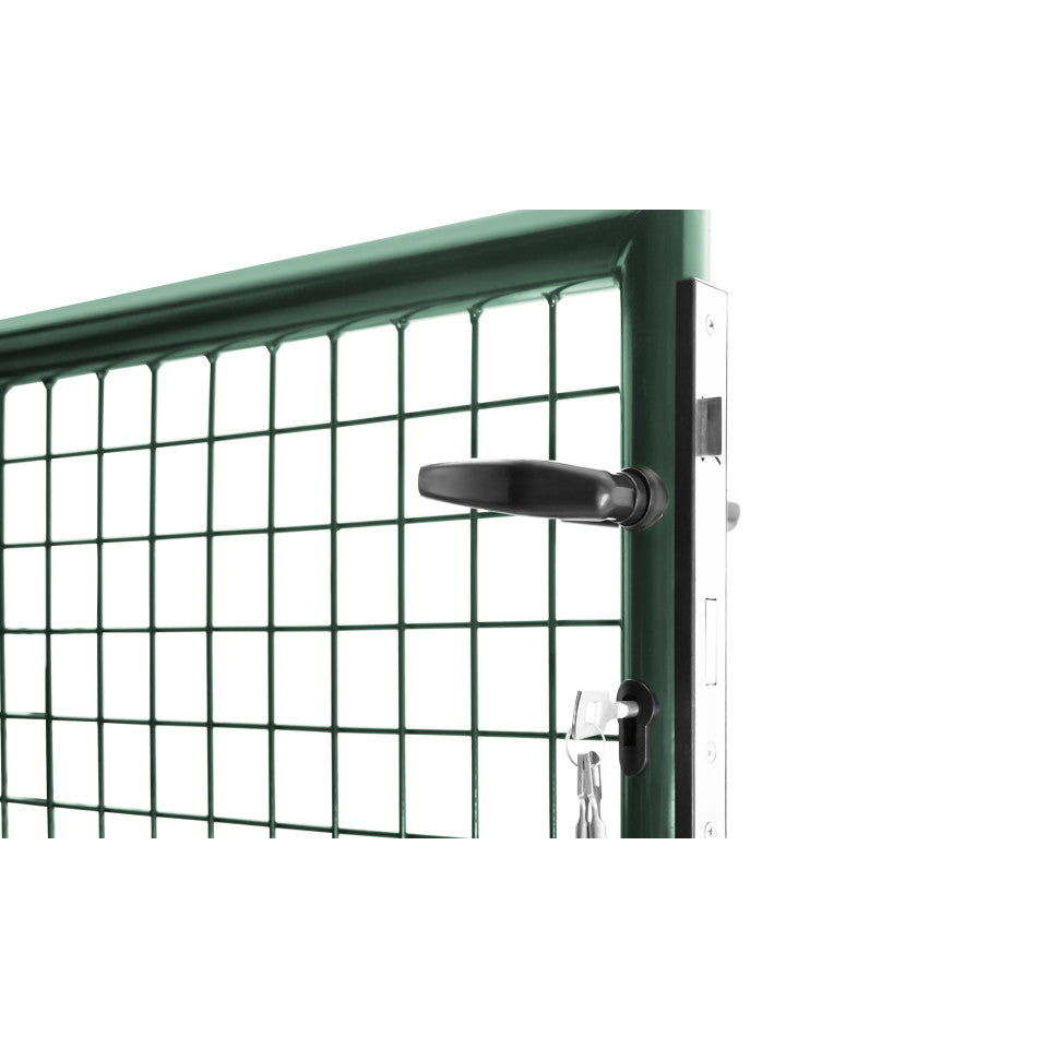 Portillon en acier vert 150x100cm