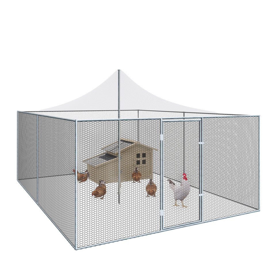 Volière grillagée 12m² - 3x4m
