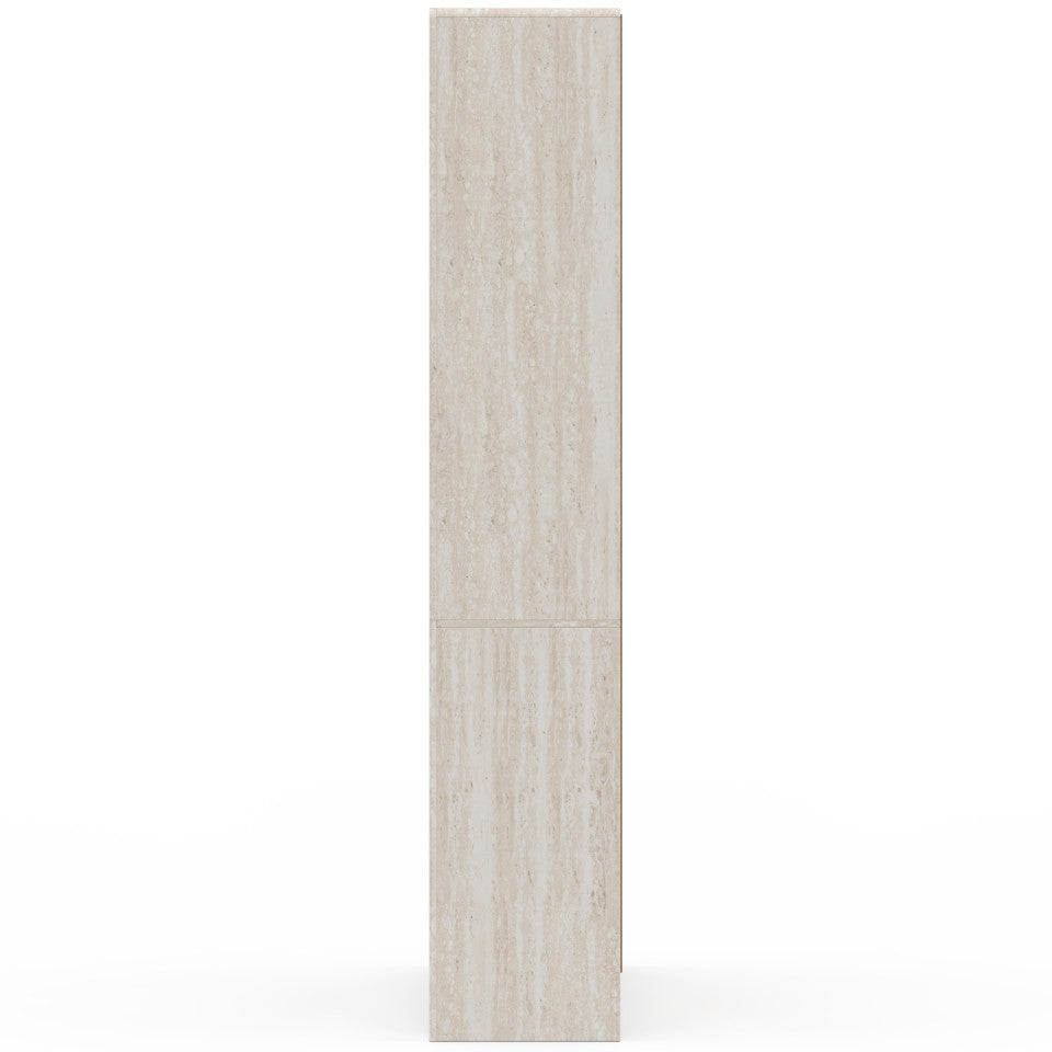 Etagère Alyana organique effet travertin 160cm