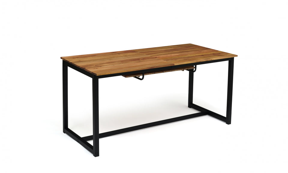 Table de jardin extensible Acacia 160-200cm
