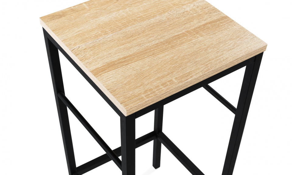 Tabourets de bar industriels Memphis - Lot de 4