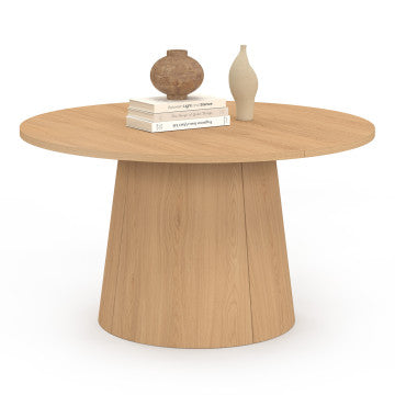 Table basse ronde Elvis bois Ø70cm