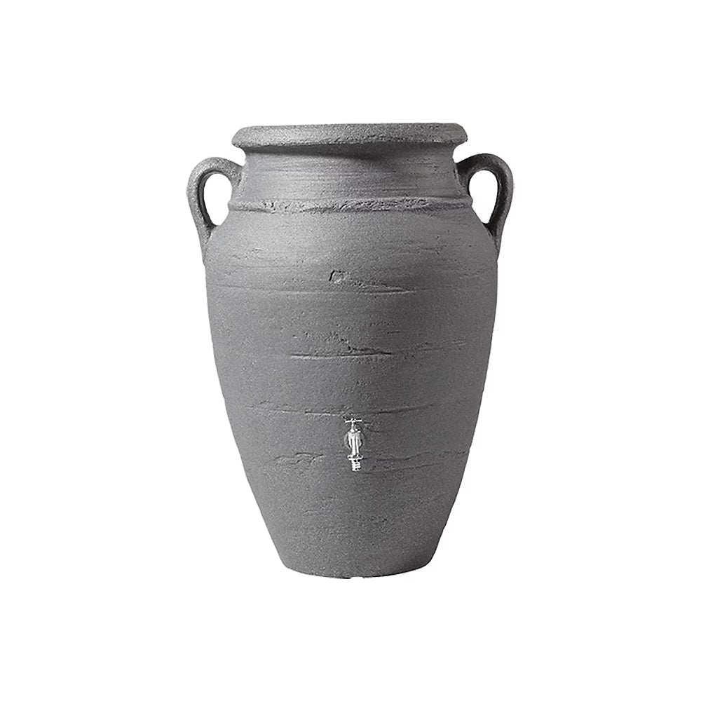 Récupérateur d´eau de pluie - Réservoir Antik amphore 600 L - Gris granite