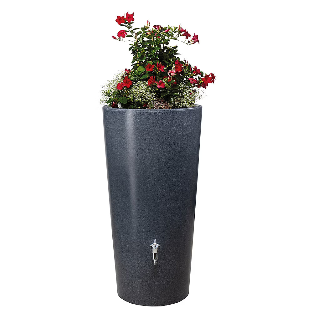 Récupérateur d´eau de pluie 210 L - Lava avec bac à plantes
