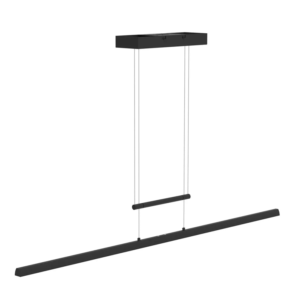 Lampe suspension noire - 1700 lumens - 1 lumière - Profilo