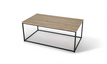 Table basse Memphis bois L113cm