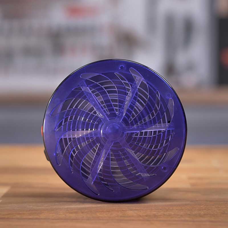 Disque solaire électrique avec lumière bleue anti-insectes