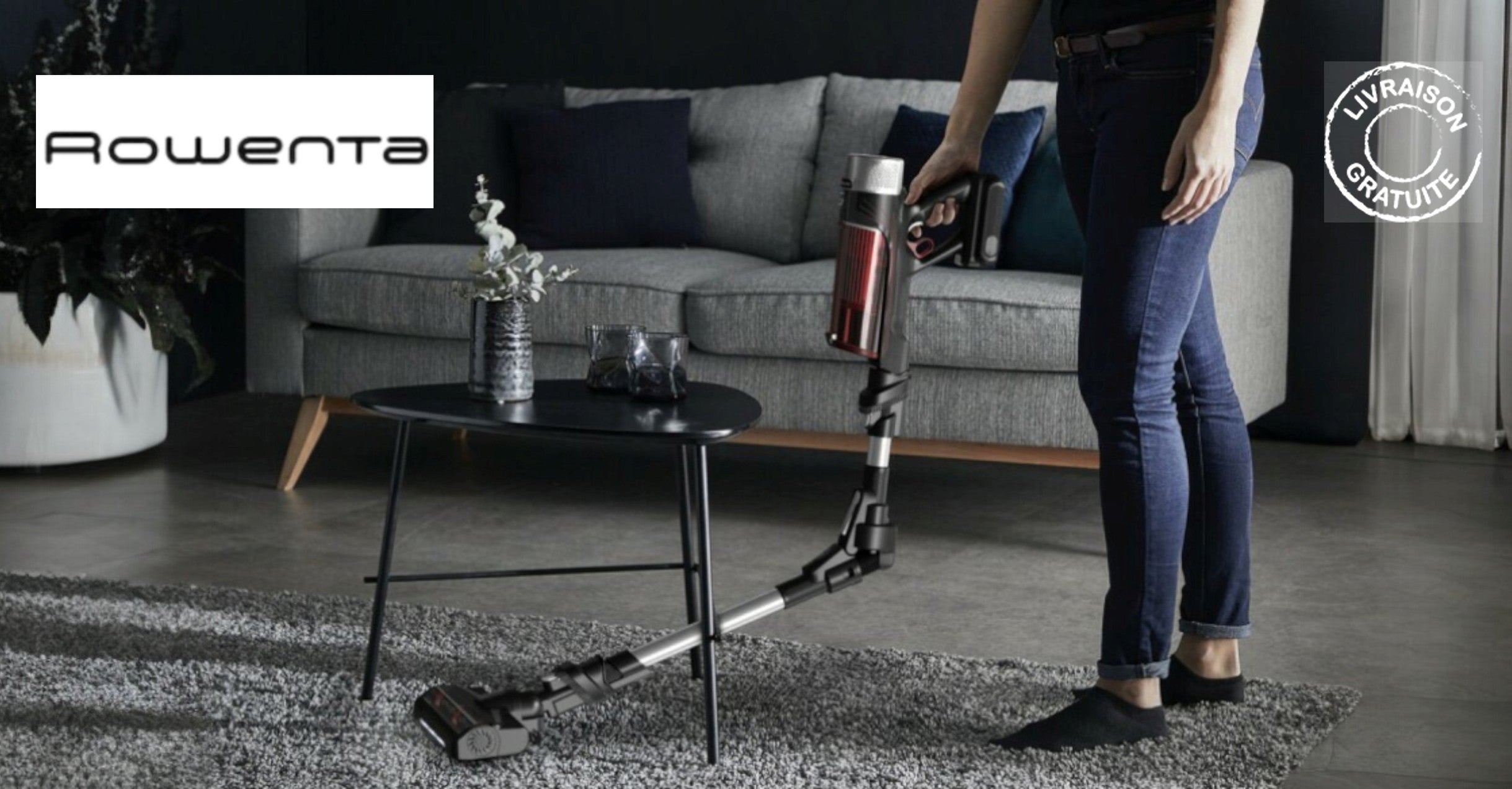 Rowenta - Aspirateur balai  Xforce Flex