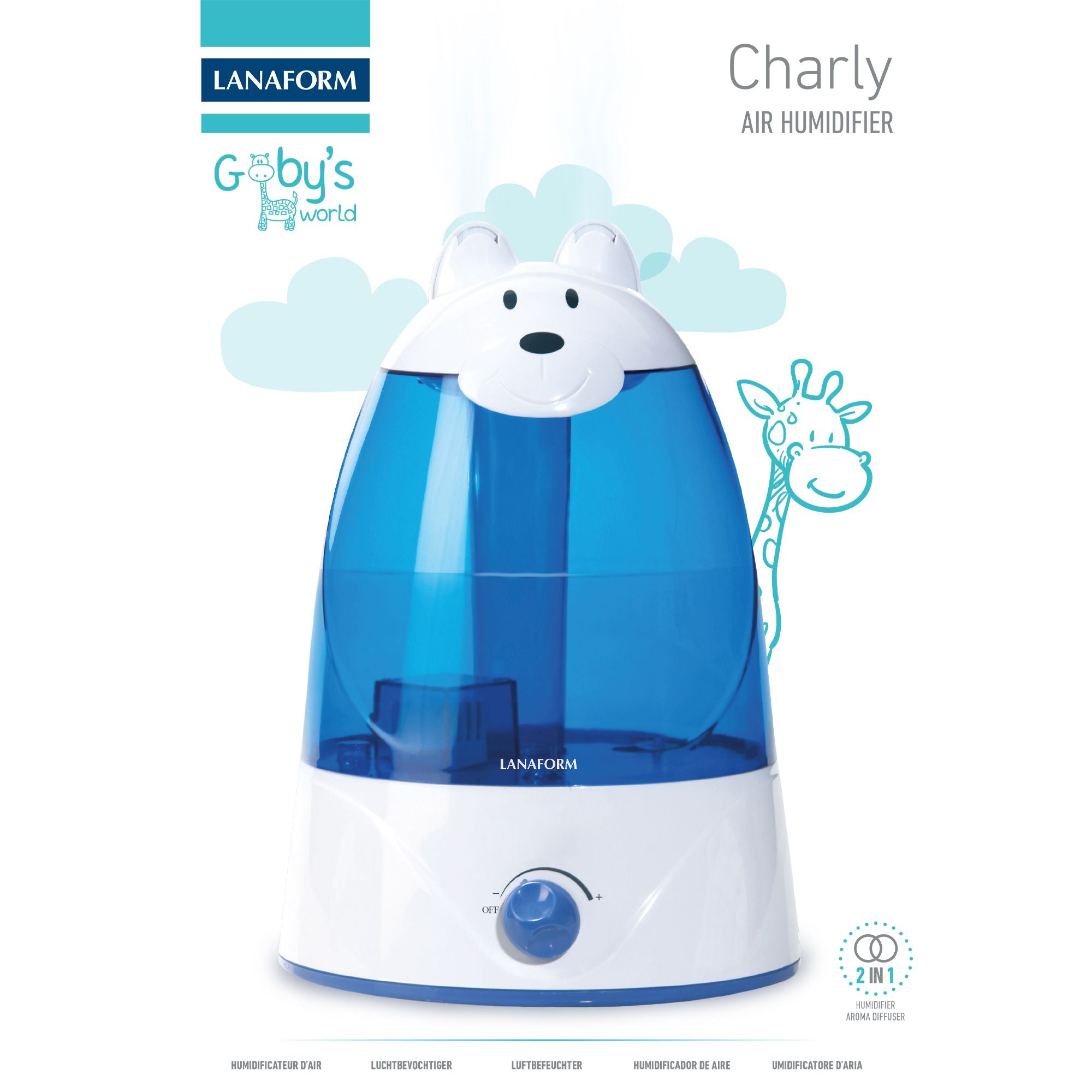 Humidificateur d'air pour enfants - Charly
