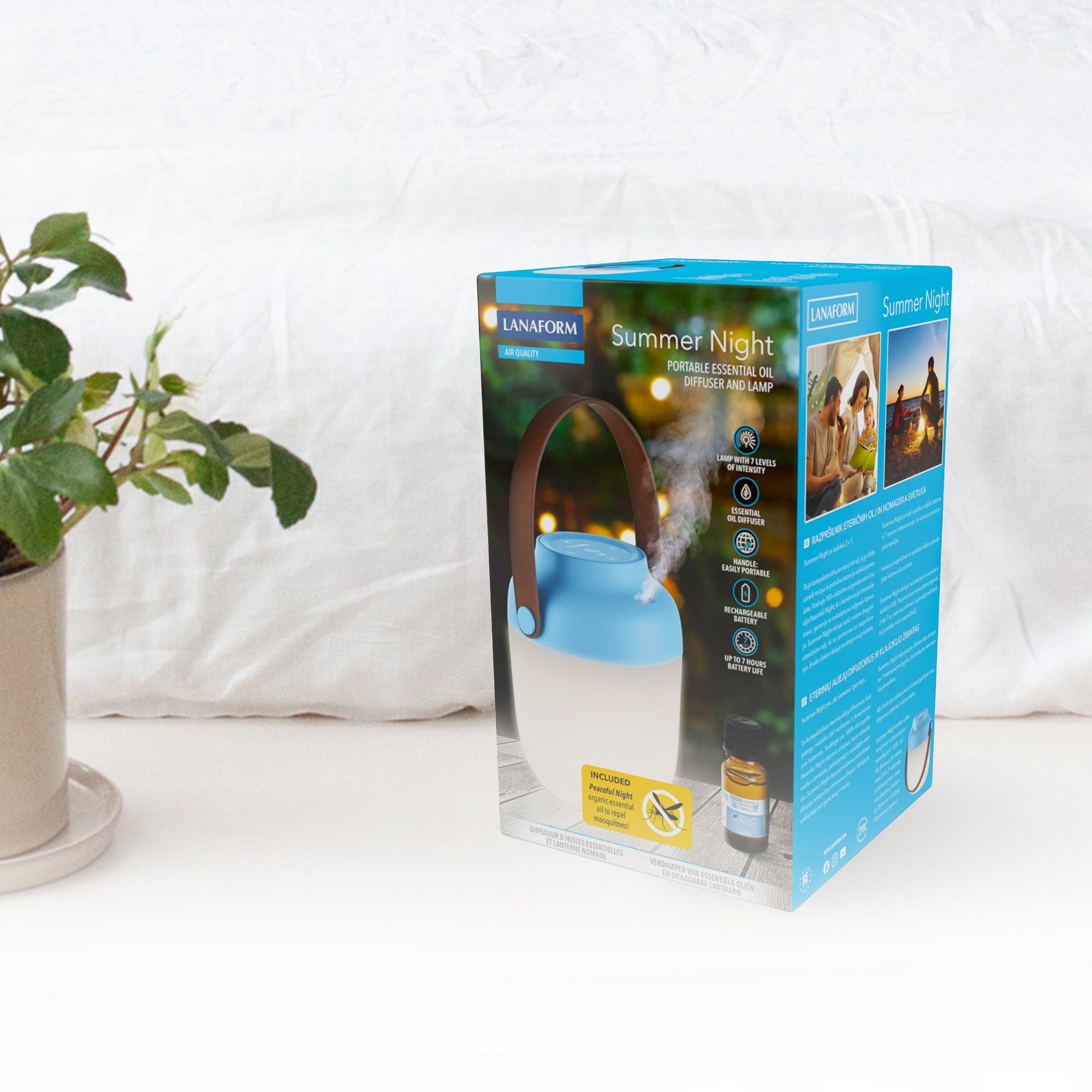 Diffuseur d’huile essentielle portable - Summer night