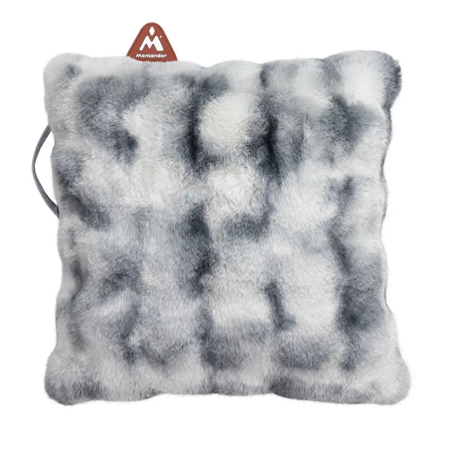 Pack de 2 coussins chauffants PAD (insert thermique à usage unique) - Fourrure gris arctique