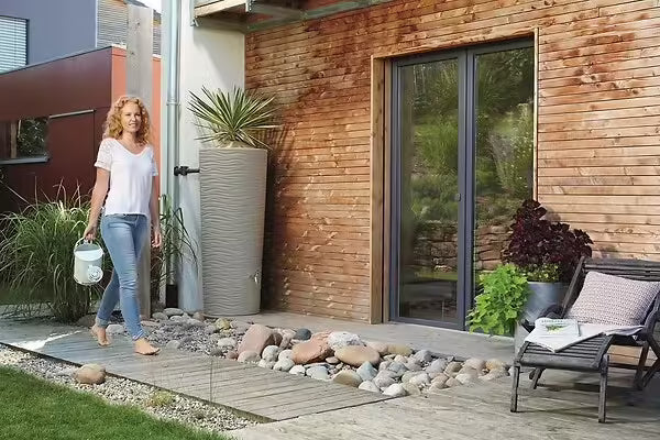 Récupérateur d´eau de pluie Natura 2 en 1 350 L - Sahara