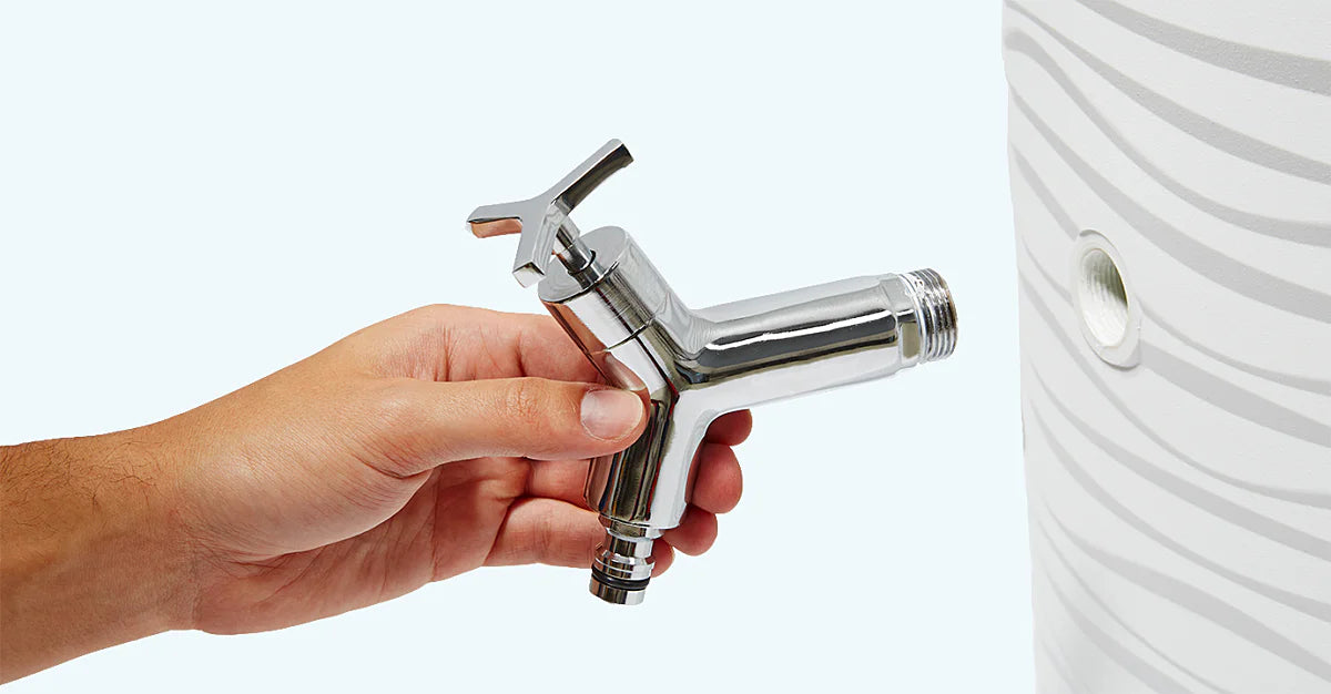 Récupérateur d´eau de pluie Natura 2 en 1 350 L - Arctic