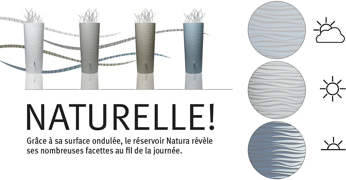 Récupérateur d´eau de pluie Natura 2 en 1 350 L - Sahara