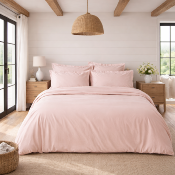 Drap housse uni - 140x190cm - percale de coton