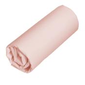 Drap housse uni - 200x200cm - percale de coton