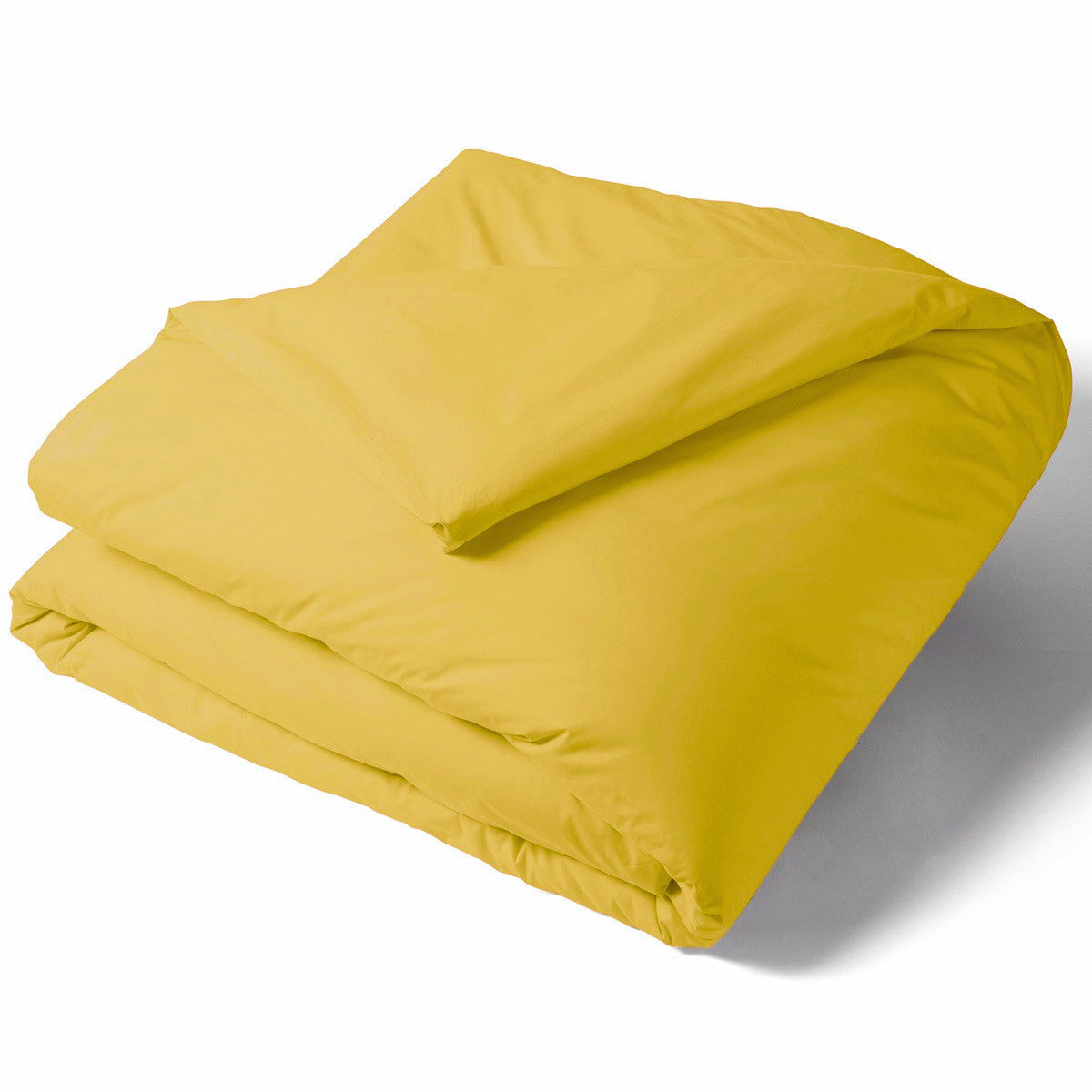 Housse de couette unie - 140x200cm - percale de coton