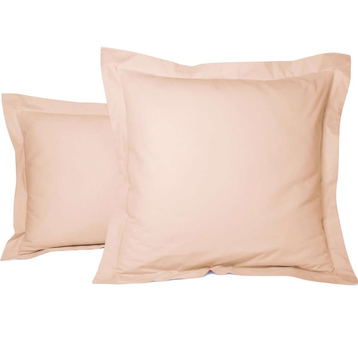 Taie d'oreiller unie - rectangle 50x70cm - percale de coton
