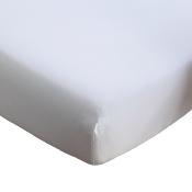 Drap housse - 140x90cm Dolly - satin de coton brodé