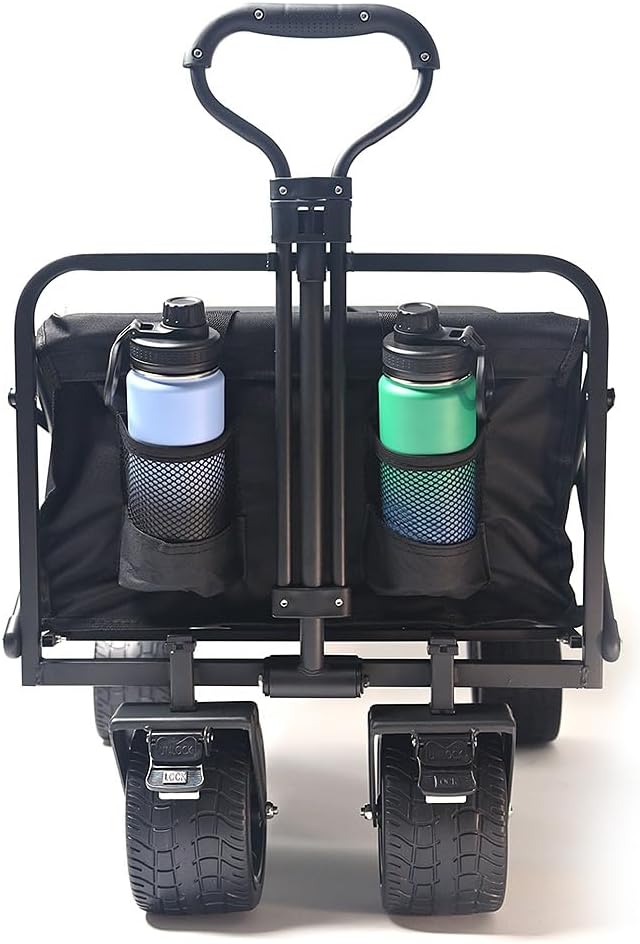 Chariot pliable tout terrain 130 kg - 100 litres