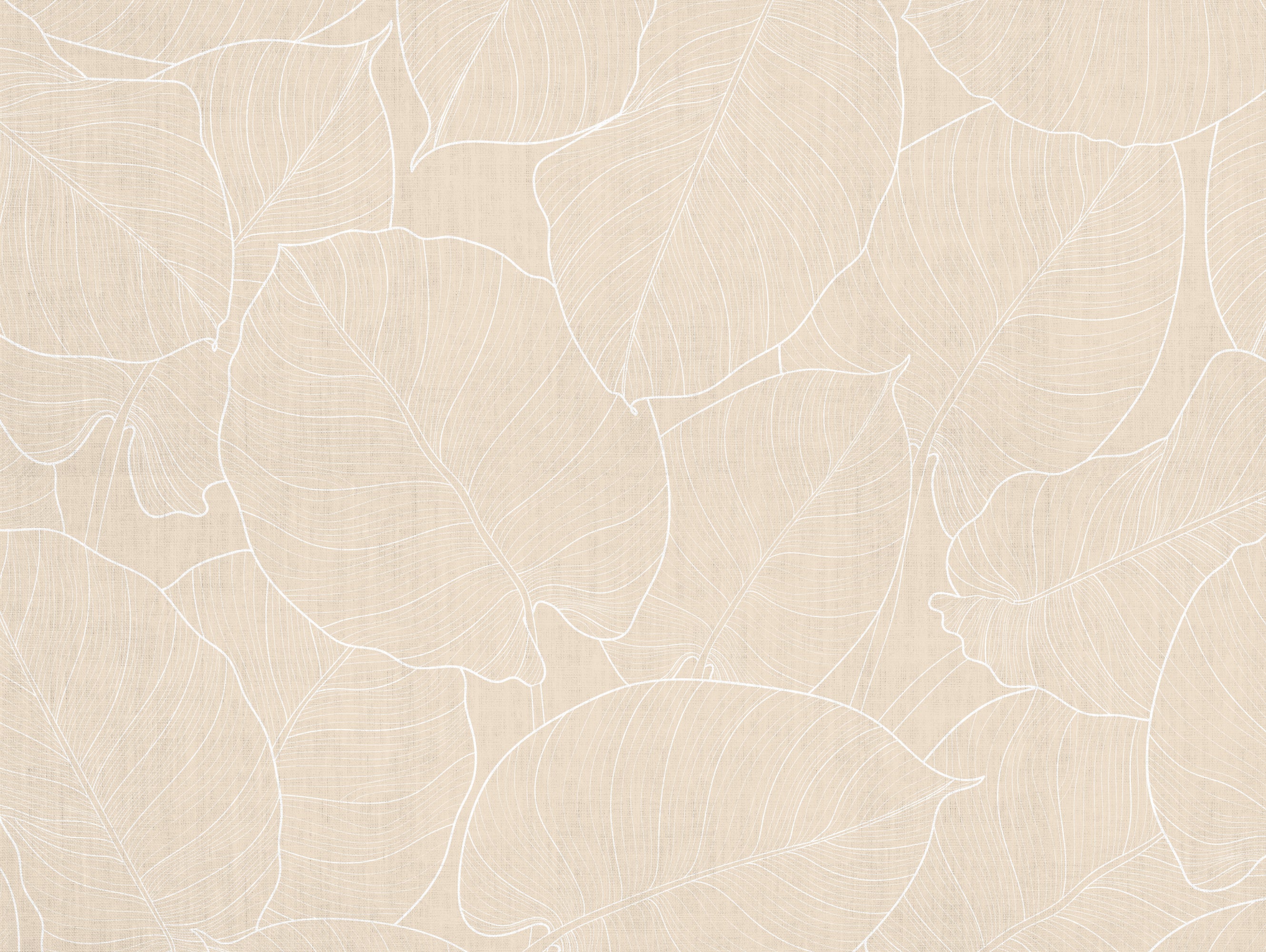 Tapis en vinyle pour intérieur / extérieur - Feuilles sables