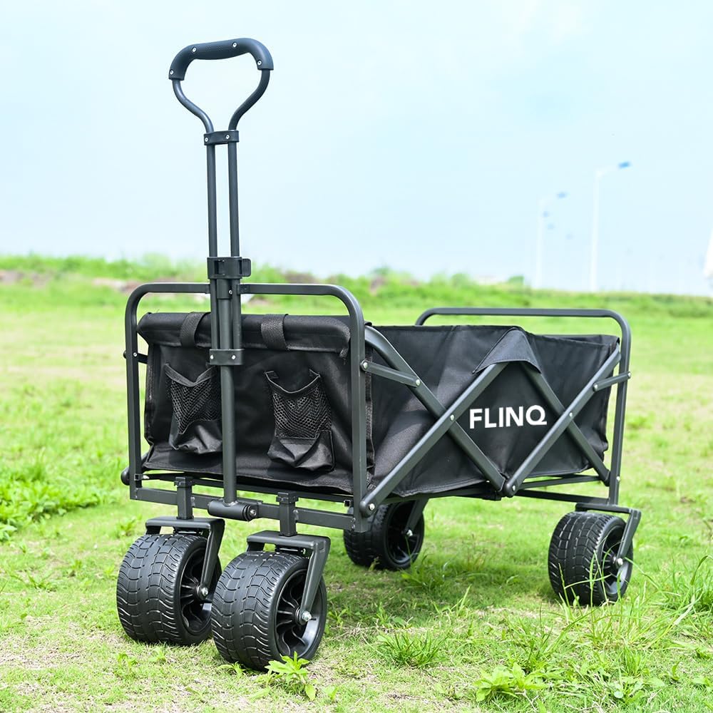 Chariot pliable tout terrain 130 kg - 100 litres