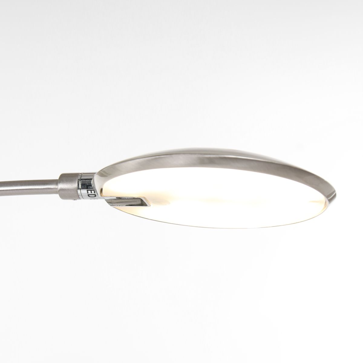 Lampadaire acier avec liseuse - Zénith