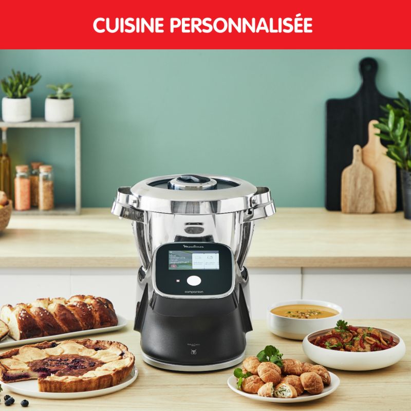 i-Companion Touch Pro HF93D810 Robot cuiseur - 18 programmes - 8 accessoires - Balance intégrée